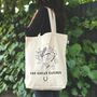 The Great Catsby Literary Cat Organic Cotton Tote Bag, thumbnail 1 of 4