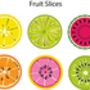 Citrus And Summer Fruit Slice Cabinet Door Knobs, thumbnail 4 of 9