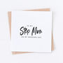 Step Mum Wedding Bridal Card, thumbnail 1 of 6