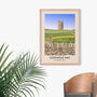 Cotswold Way National Trail Travel Poster Art Print, thumbnail 4 of 8