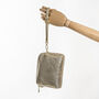 Gold Leather Personalised Mini Box Handbags, thumbnail 2 of 10