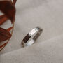 Men's Personalised Constellation Silver Eternity Text Ring, thumbnail 2 of 9