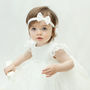 Ava Personalised Lace Christening Gown, thumbnail 1 of 12