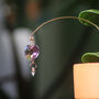 Hanging Crystal Heart Ornament, thumbnail 5 of 6