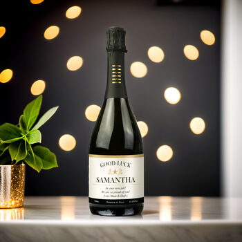 Personalised Classic Prosecco Bottle, 5 of 7