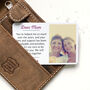 Personalised Wallet Metal Photo Card For Mummy, thumbnail 3 of 9