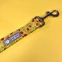 Yellow Bee And Strawberry Dog Collar And Lead, thumbnail 5 of 7