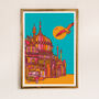 Brighton Pavilion Pride Art Print, thumbnail 2 of 3