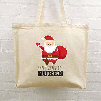 Personalised Christmas Gift Tote Bags, 2 of 4