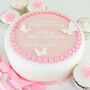 Pink Girls Christening Baptism Cake Decoration Kit, thumbnail 3 of 4