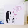 'Happy Mother's Day' Penguin Card, thumbnail 1 of 3