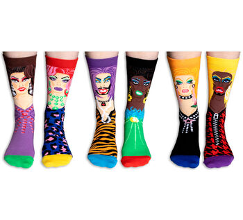 United Oddsocks Drag Your Feet Gift Box Set, 2 of 3