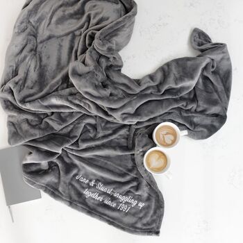 Personalised Soft Snuggle Blanket, 10 of 12