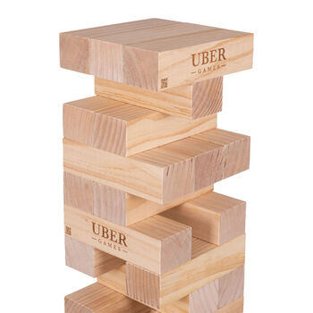 Uber Games Tumble Towers Pine Wood Mega, 3 of 3