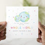 Whole World Daddy Father's Day Card, thumbnail 1 of 3