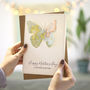 Personalised Map Butterfly Mother's Day Card, thumbnail 3 of 7