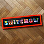 'Shitshow' Circus Style Rude Funny Framed Print, thumbnail 2 of 8