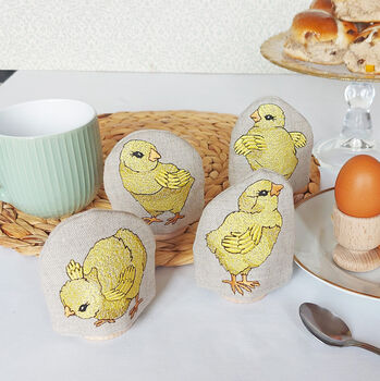 Luxury Embroidered Little Chick Gift Set, 7 of 10