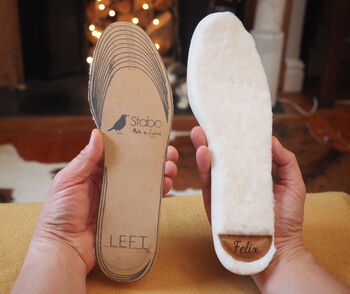 Personalised Sheepskin Insoles, 4 of 9
