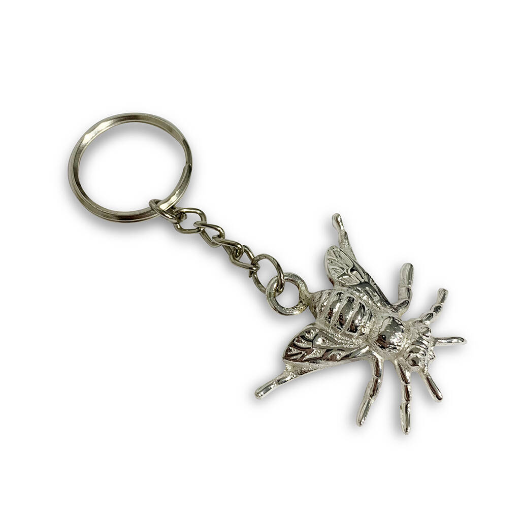 Silver Bee Keyring By Culinary Concepts London
