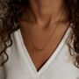 Personalised Name And Gemstone Necklace, thumbnail 4 of 6