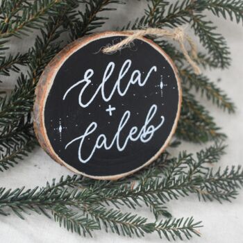Personalised Christmas Tree Decoration Bauble, 6 of 10