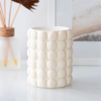 Cream Speckle Bubble Oil Burner, 2 of 2