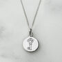 Sterling Silver Life's Key Necklace, thumbnail 1 of 4