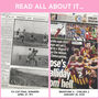 Bradford City Personalised Football Gift Bantams Newspaper History Book, thumbnail 12 of 12