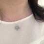 Aquamarine Birthstone Necklace, thumbnail 1 of 5