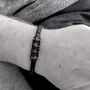 Personalised Bracelet For Men With Engraved Rings, thumbnail 2 of 8