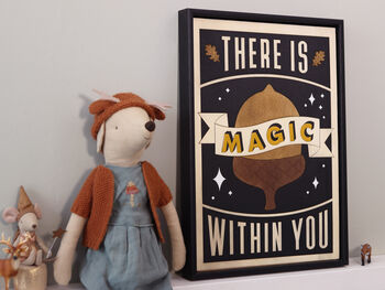 There Is Magic Within You Wooden Wall Art, 7 of 9