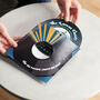 Personalised Retro Record Metal Photo And Song Print, thumbnail 2 of 3