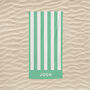Personalised Striped Beach Towel, thumbnail 5 of 8