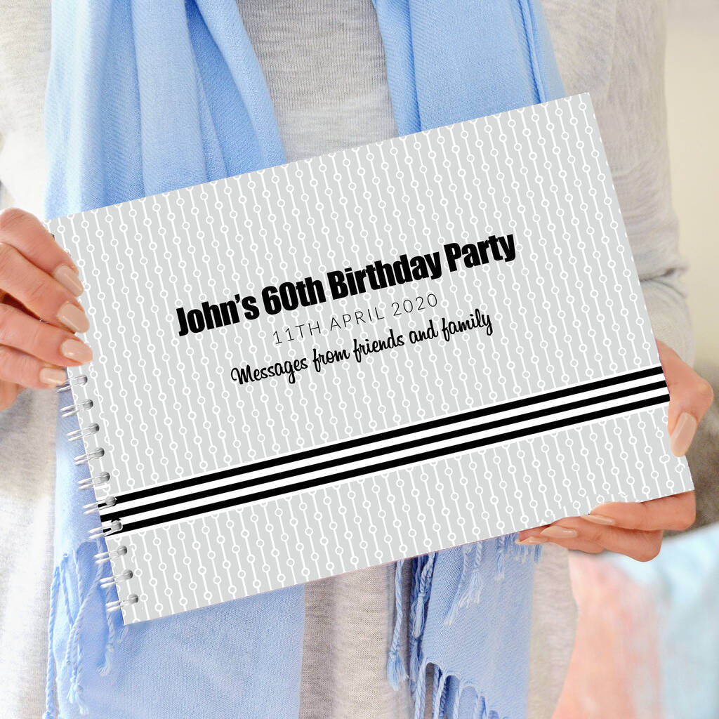 personalised-60th-monochrome-birthday-guest-book-by-amanda-hancocks