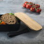Personalised Contemporary Black Bamboo Lunch Box, thumbnail 1 of 6