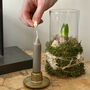 Fresh Hyacinth And Candle Gift Set, thumbnail 3 of 6