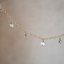 Electra Choker 14k Gold Filled And Herkimer Diamonds, thumbnail 5 of 9