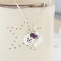 Personalised Celebrate 16th Birthday Necklace, thumbnail 7 of 11