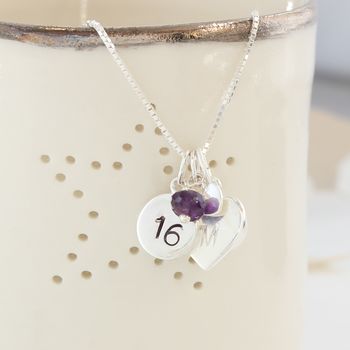 Personalised Celebrate 16th Birthday Necklace, 7 of 11