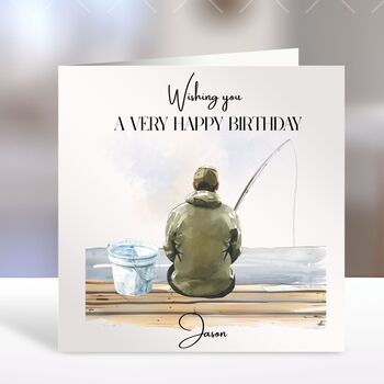 Fishing Birthday Card, 3 of 3