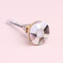 G Decor Cordelia Mother Of Pearl Gold Brass Pull Knobs, thumbnail 4 of 5