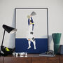 Son Heung Min Europa League Tottenham Print, thumbnail 1 of 4