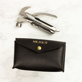 Multi Tool And Leather Holder For D.I.Y Dads, 2 of 2