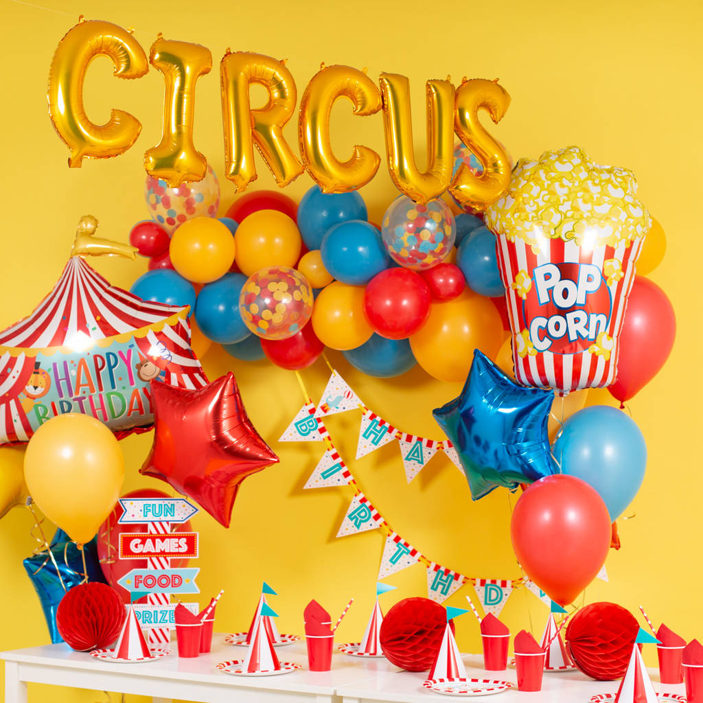 Circus Crazy Balloon Bunch By Bubblegum Balloons | notonthehighstreet.com