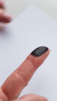 Personalised Tiny Oval Dimple Fingerprint Necklace, 8 of 9