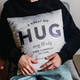 Personalised 'Hug Across The Miles' Locations Cushion, thumbnail 4 of 12