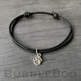 Paw Charm Bracelet. Solid Sterling Silver Charm, thumbnail 2 of 10