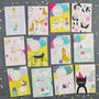 Happy Birthday Crazy Cat Lady Card, thumbnail 2 of 2