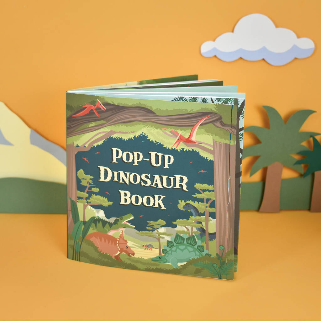 Make Your Own Pop Up Dinosaur Book